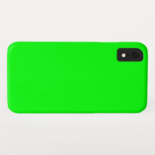 Lime Green Case-Mate iPhone Case (Achterkant (horizontaal))