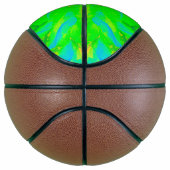 Lime Green Chartreuse Succulent Sedum Rosette Basketbal (Rechts)
