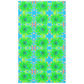 Lime Green Chartreuse Succulent Sedum Rosette Tafelkleed (Voorkant)