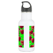 Lime Green Cherry Splash Waterfles (Achterkant)