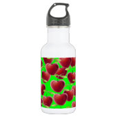 Lime Green Cherry Splash Waterfles (Voorkant)