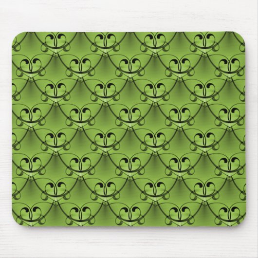 Lime Green Classic Glam Mousepad Muismat (Voorkant)