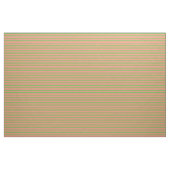 Lime Green & Dark Salmon Pattern Stof (Yard (91,4 cm))