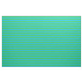 Lime Green & Deep Sky Blue Stripes Stof (Yard (91,4 cm))