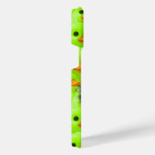 Lime Green Ducks met een Green 4x4 Truck iPhone Hoesje (Rechterkant)