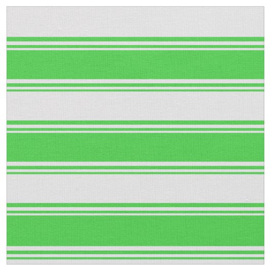 Lime Green en Lavender Lines Stof (Close Up)