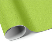 Lime Green Fabric Texture Cadeaupapier (Rol Hoek)