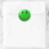 Lime Green Face Stickers (Tas)
