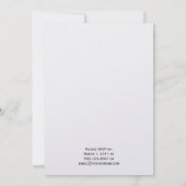 Lime Green FAUX Ribbon Bow Weddenschap Kaart (Achterkant)