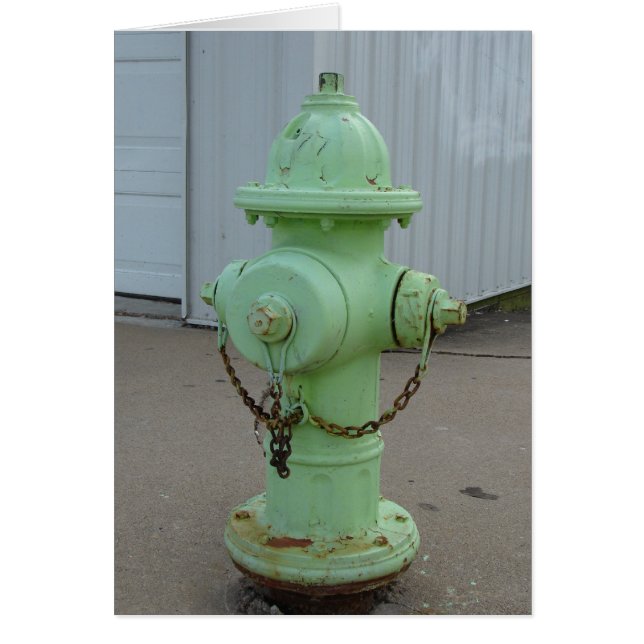 Lime Green Fire Hydrant (Voorkant)