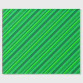 Lime Green Forest Green St Patrick's Day voor gami Cadeaupapier (Vlak)