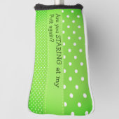 Lime Green Funny Golfheadcover (Draai 90)