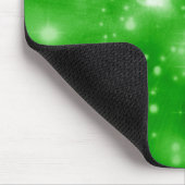 Lime Green Galaxy Burst Muismat (Hoek)