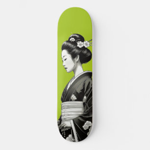 Lime Green Geisha Persoonlijk Skateboard