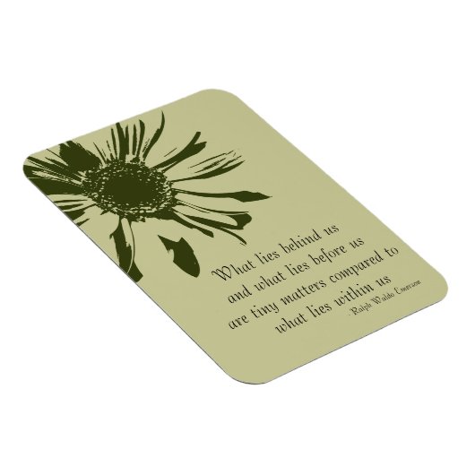 Lime Green Gerbera Flowers Magneet (Rechterzijde)