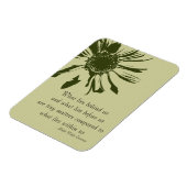 Lime Green Gerbera Flowers Magneet (Linkerzijde)