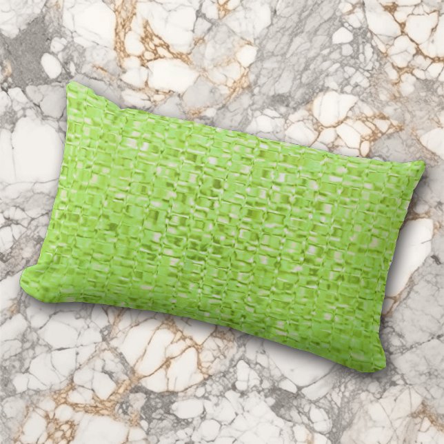 Lime Green Glass Pillow Kussen (Creator heeft geüpload)