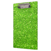 Lime Green Glitter-klembord Klembord (Links)