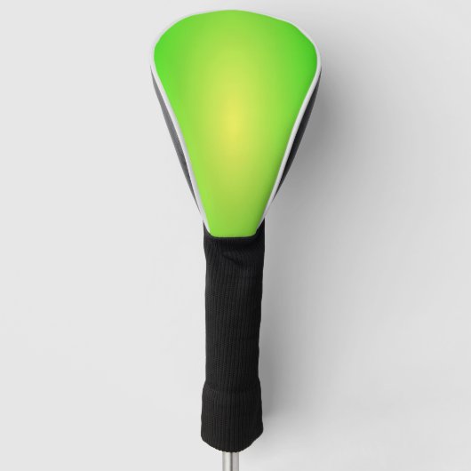 Lime Green Golfheadcover (Voorkant)