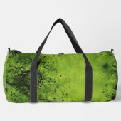 Lime Green Grunge with Black Accents Plunjezak (Voorkant)