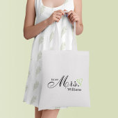 Lime Green heeft Heart Future Mrs. Tote Bag