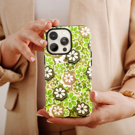 Lime Green Hippie iPhone | 60s Hippie iPhone 13 Case-Mate iPhone Case