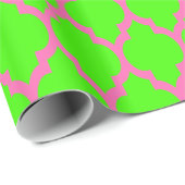 Lime Green Hot Pink Moroccan #4 Cadeaupapier (Rol Hoek)