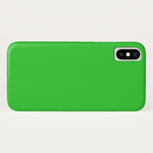 Lime Green iPhone XS-Hoesje Case-Mate iPhone Case (Achterkant (horizontaal))