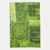 Lime Green Kitchen Towels Theedoek (Verticaal)