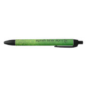 Lime Green Kiwi Toned Blauwgroen Mandala Kaleidosc Zwarte Inkt Pen (Bodem)