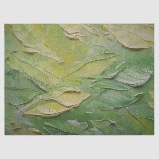 Lime Green laat getextureerd ontkoppeld tissuepapi Tissuepapier (Voorkant)