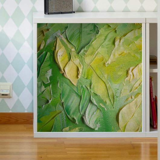 Lime Green laat getextureerd ontkoppeld tissuepapi Tissuepapier