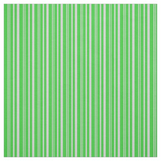 Lime Green & Light Grey Pattern Stof (Swatch)