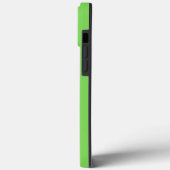 Lime Green LOVE Modern Case-Mate iPhone Case (Achterkant / Links)