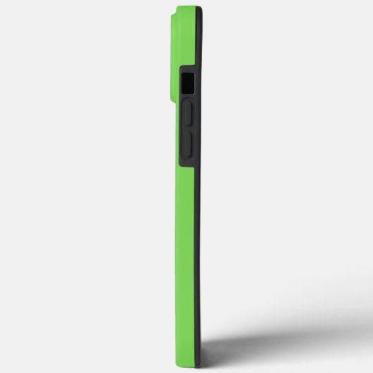 Lime Green LOVE Modern Case-Mate iPhone Case (Achterkant / Links)