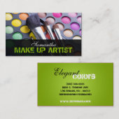 Lime Green maakt Artist Palette Visitekaartje op (Voorkant / Achterkant)