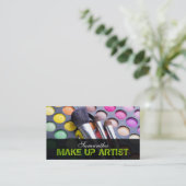 Lime Green maakt Artist Palette Visitekaartje op (Staand voorkant)