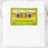 Lime Green Mix Tape Sticker (Tas)