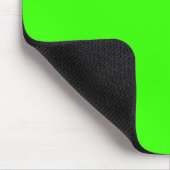 Lime Green Mousepad Muismat (Hoek)