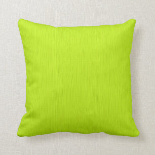 Lime Green Painting Abstracte kunst Kussen