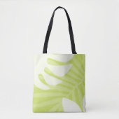 Lime Green Palm Leaves Tas (Voorkant)
