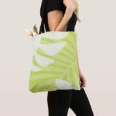 Lime Green Palm Leaves Tas (Dichtbij)