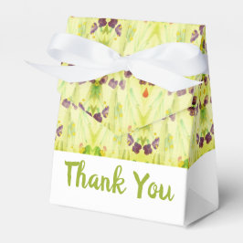 Lime Green Patterned Bedankdoosjes