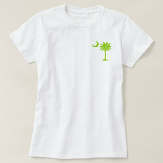 Lime Green Pocket Palmetto T-shirt
