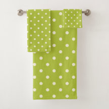 Lime Green Polka Dot