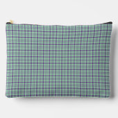 Lime Green Purple Plaid Classic Pattern Etui (Voorkant)