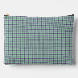 Lime Green Purple Plaid Classic Pattern Etui
