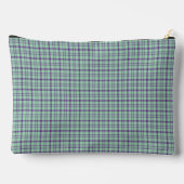 Lime Green Purple Plaid Classic Pattern Etui (Achterkant)