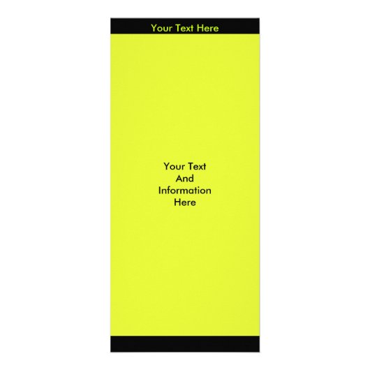 Lime Green Rack Kaart (Voorkant)