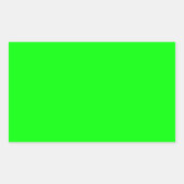Lime Green Rechthoekige Sticker (Voorkant)
